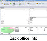 restaurant software Back office screen