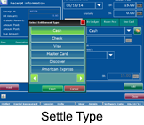 restaurant software Settle Type